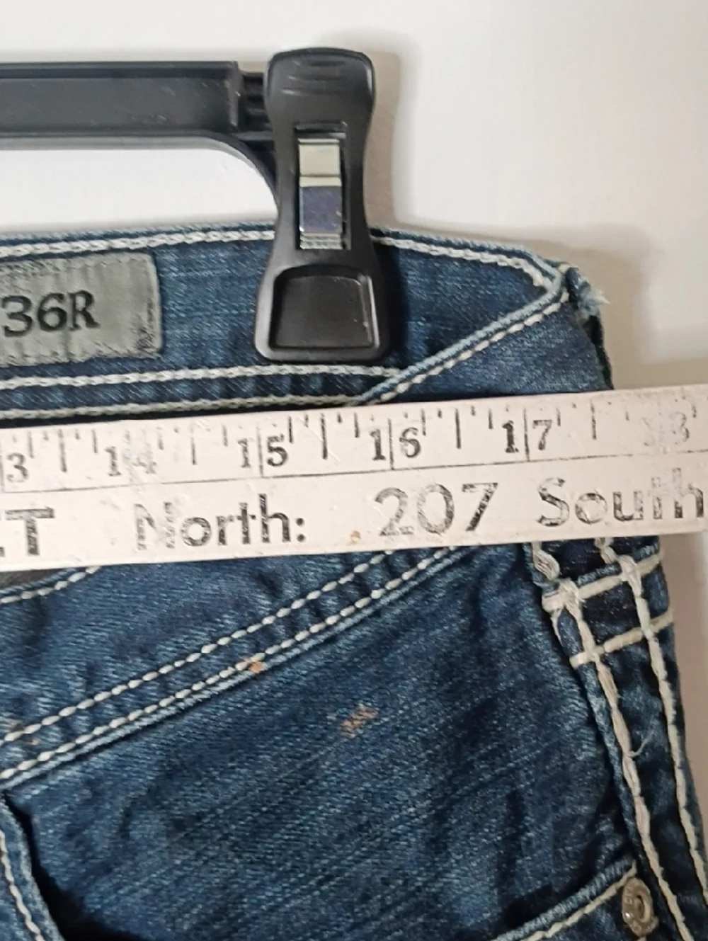 BKE Denim Tyler Jeans in Medium Blue mens 36 regular 36r